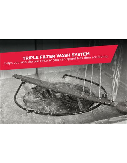 Amana® Dishwasher with Triple Filter Wash System