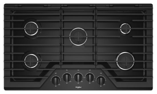 36-inch Gas Cooktop with EZ-2-Lift™ Hinged Cast-Iron Grates.