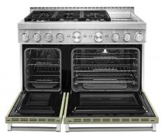  KitchenAid® 48'' Smart Commercial-Style Gas Range with Griddle