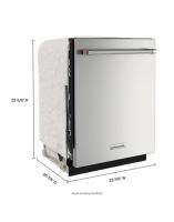 44dBA Dishwasher with FreeFlex™ Third Rack and LED Interior Lighting.