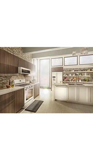 26.8 cu. ft. 36-Inch Width Standard Depth French Door Refrigerator with Exterior Ice and Water and PrintShield™ finish