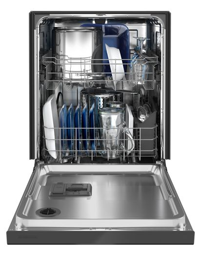 Stainless steel tub dishwasher with Dual Power Filtration