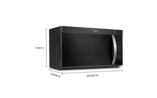 30’ W 1.9 cu. ft Over the range Microwave with Sensor Cooking
