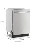Fingerprint Resistant Quiet Dishwasher with Boost Cycle