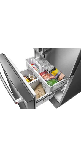 20 cu. Ft. 30-Inch Width Standard Depth French Door Refrigerator with Interior Dispense