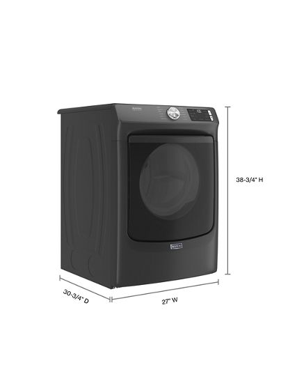 Front Load Electric Dryer with Extra Power and Quick Dry Cycle - 7.3 cu. ft.