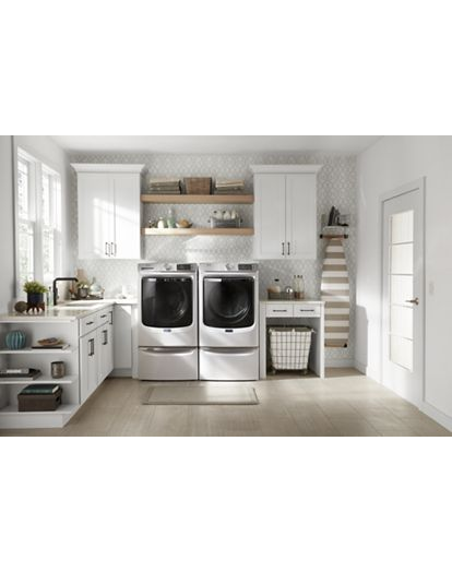 Smart Front Load Electric Dryer with Extra Power and Advanced Moisture Sensing Plus - 7.3 cu. ft.