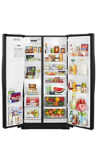 36-inch Wide Side-by-Side Refrigerator - 28 cu. ft.