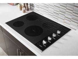 30-inch Electric Ceramic Glass Cooktop with Dual Radiant Element