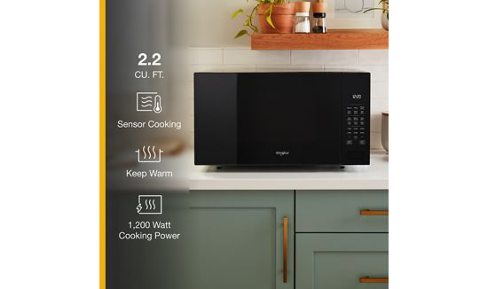 2.2 cu. ft. Sensor Cooking Microwave.