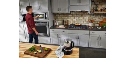 1000 Watt Built-In Low Profile Microwave with Slim Trim Kit