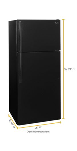28-inch Wide Top Freezer Refrigerator - 14 cu. ft.