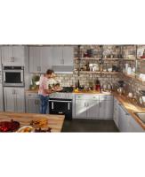 KitchenAid® 30'' Smart Commercial-Style Dual Fuel Range with 4 Burners