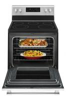 30-Inch Wide Electric Range With Shatter-Resistant Cooktop - 5.3 Cu. Ft.