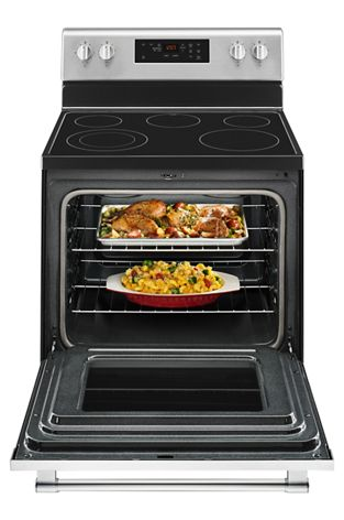 30-Inch Wide Electric Range With Shatter-Resistant Cooktop - 5.3 Cu. Ft.