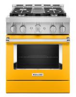 KitchenAid® 30'' Smart Commercial-Style Gas Range with 4 Burners