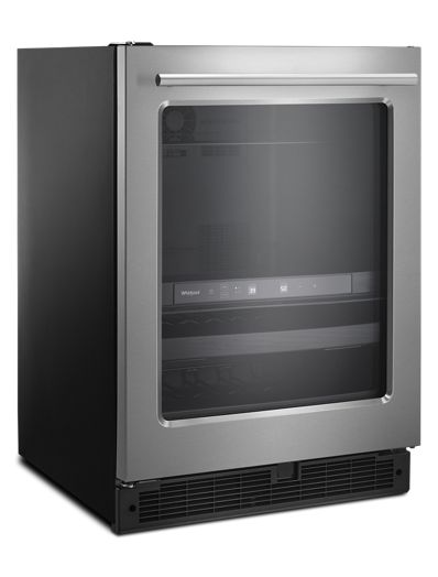 24-inch Wide Undercounter Beverage Center with Towel Bar Handle- 5.2 cu. ft.