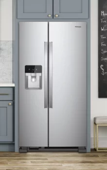 36-inch Wide Side-by-Side Refrigerator - 25 cu. ft