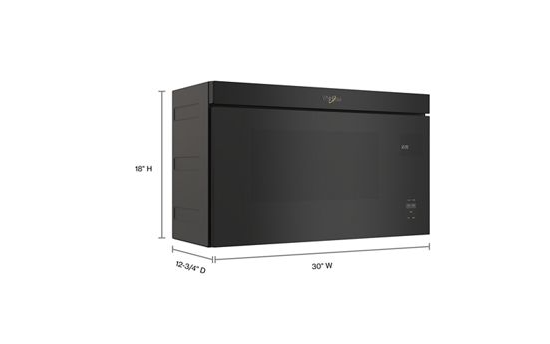 1.1 Cu. Ft. Flush Mount Microwave with Turntable-Free Design