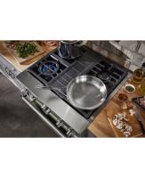 KitchenAid® 30'' Smart Commercial-Style Dual Fuel Range with 4 Burners