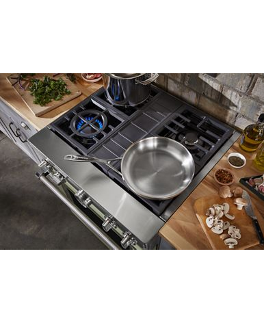 KitchenAid® 30'' Smart Commercial-Style Dual Fuel Range with 4 Burners