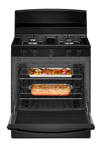 Amana® 30-inch Gas Range with Easy-Clean Glass Door
