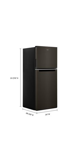 24-inch Wide Small Space Top-Freezer Refrigerator - 11.6 cu. ft