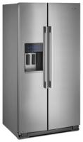36-inch Wide Contemporary Handle Counter Depth Side-by-Side Refrigerator - 21 cu. ft.