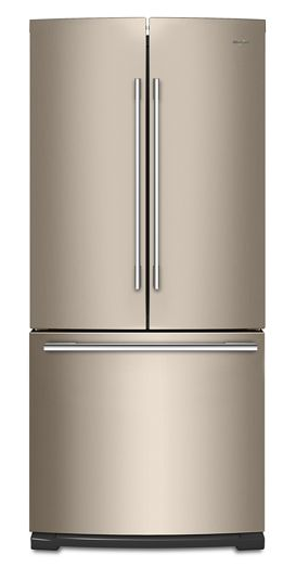30-inch Wide Contemporary Handle French Door Refrigerator - 20 cu. ft.
