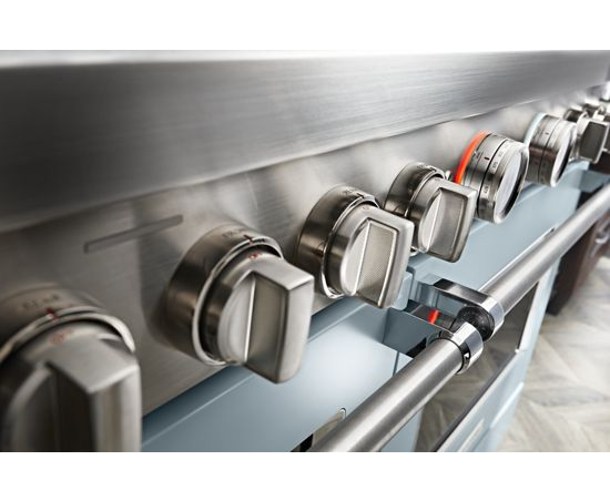 KitchenAid® 48'' Smart Commercial-Style Dual Fuel Range with Griddle