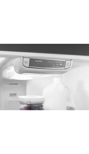 33-Inch Wide Top Freezer Refrigerator with EvenAir™ Cooling Tower- 21 Cu. Ft.