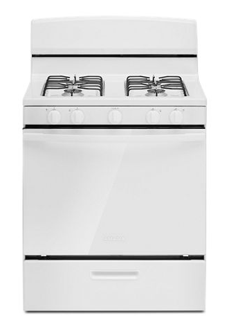 Amana® 30-inch Gas Range with Easy-Clean Glass Door