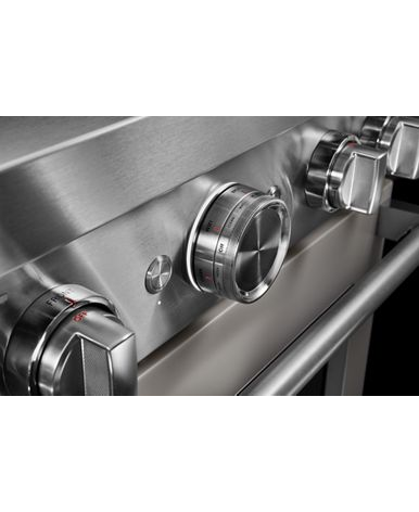 KitchenAid® 30'' Smart Commercial-Style Dual Fuel Range with 4 Burners
