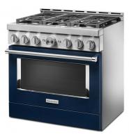 KitchenAid® 36'' Smart Commercial-Style Gas Range with 6 Burners