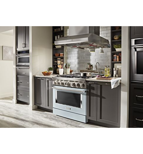 KitchenAid® 36'' Smart Commercial-Style Gas Range with 6 Burners