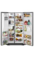 36-inch Wide Contemporary Handle Counter Depth Side-by-Side Refrigerator - 21 cu. ft.