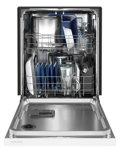 Stainless steel tub dishwasher with Dual Power Filtration