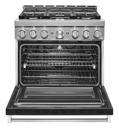 KitchenAid® 36'' Smart Commercial-Style Gas Range with 6 Burners