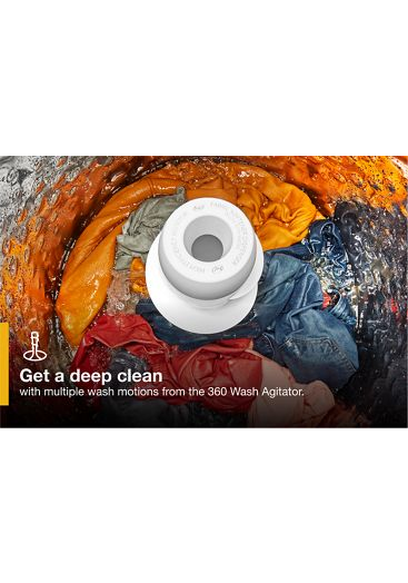 4.5 Cu. Ft. Top Load Agitator Washer with Built-In Faucet