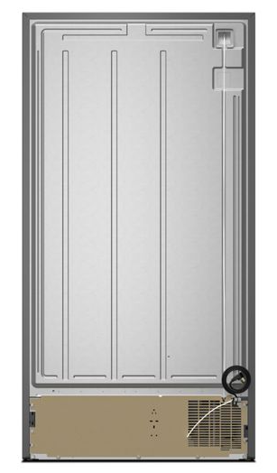 36-inch Wide Side-by-Side Refrigerator - 25 cu ft.