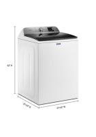 Top Load Washer with Deep Fill - 4.8 cu. ft.