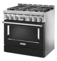 KitchenAid® 36'' Smart Commercial-Style Gas Range with 6 Burners