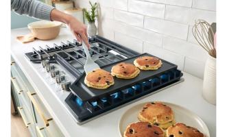 36-inch Gas Cooktop with 2-in-1 Hinged Grate to Griddle