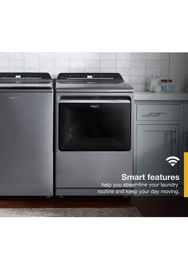 7.4 cu. ft. Top Load Electric Dryer with Advanced Moisture Sensing