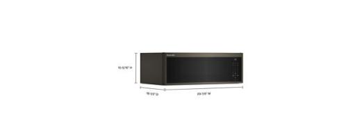Smart Low Profile Microwave Hood Combination with Dual Fan Ventilation