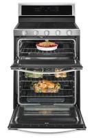 6.0 Cu. Ft. Gas Double Oven Range with EZ-2-Lift™ Hinged Grates