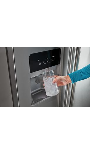 36-inch Wide Side-by-Side Refrigerator - 25 cu ft.