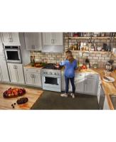 KitchenAid® 30'' Smart Commercial-Style Dual Fuel Range with 4 Burners