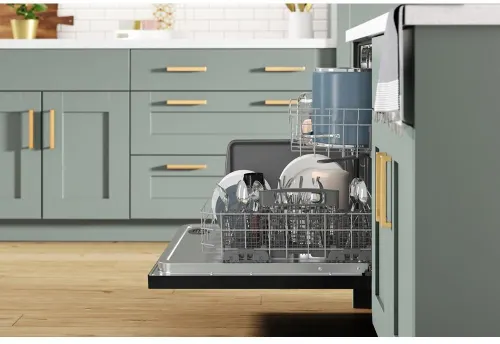 Large Capacity Dishwasher with Tall Top Rack