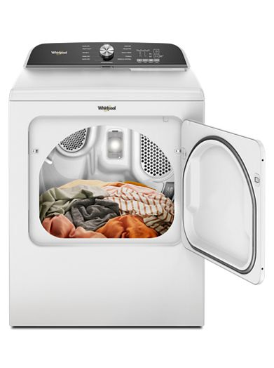 7.0 Cu. Ft. Whirlpool® Top Load Electric Dryer with Moisture Sensor